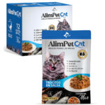 ALIMPET CAT TROCITOS CON SALSA SABORES DEL MAR