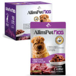 ALIMPET DOG TROCITOS CON SALSA SABOR CARNE